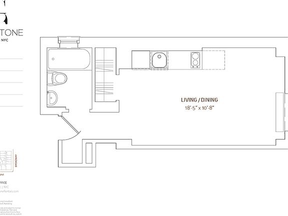 2nd image of 212 W 91st St APT 1136