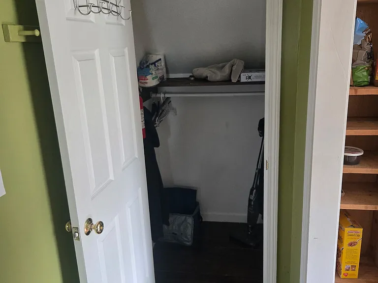 Hall closet. Great for storage.