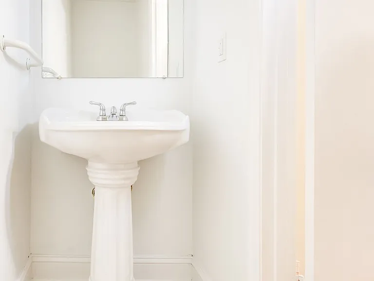 1/2 bath. This also has a toilet