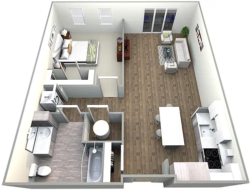 Floor plan HA1P