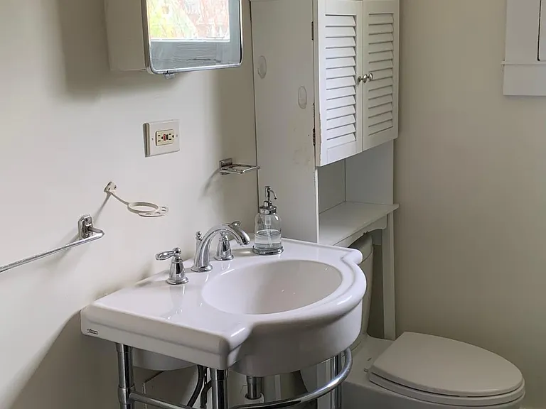 Bathroom with storage