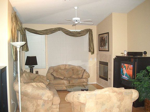 Living Area w/ Fireplace