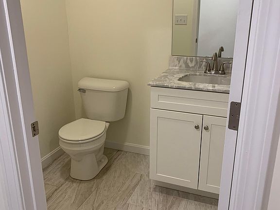 First floor half bath