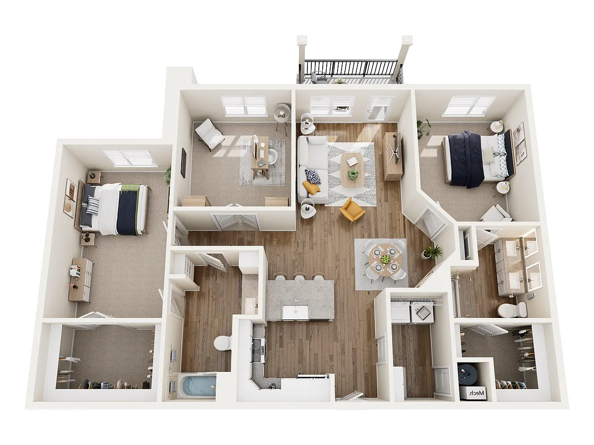 Floor plan B4