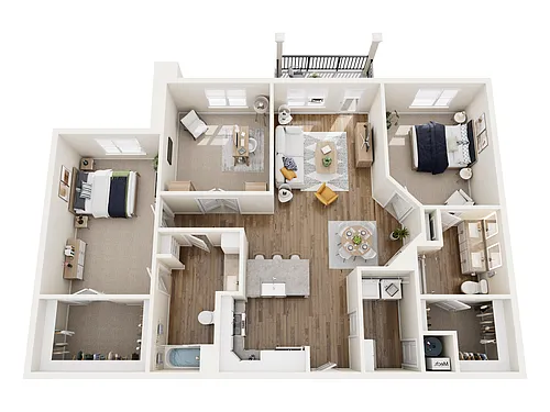 Floor plan B4