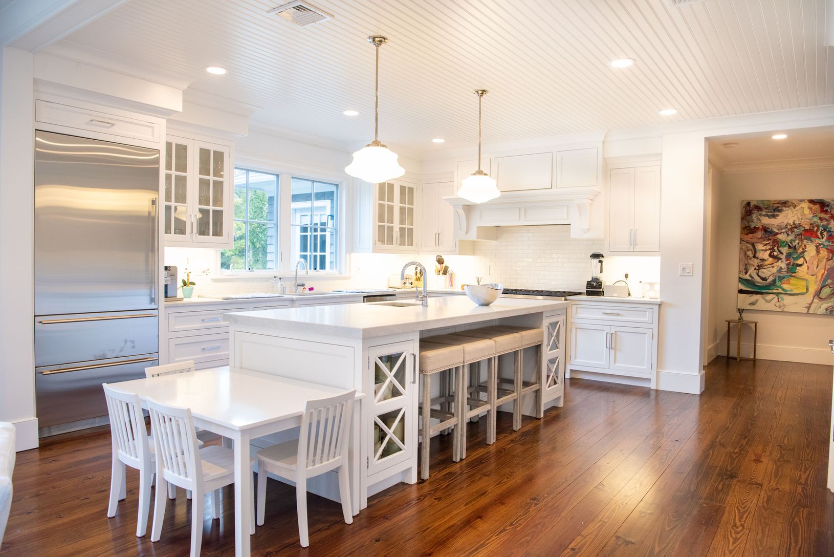  Kitchen with Wolf 8 Burner Stove, Espresso Maker Vitamin and full stocked chefs Kitchen 