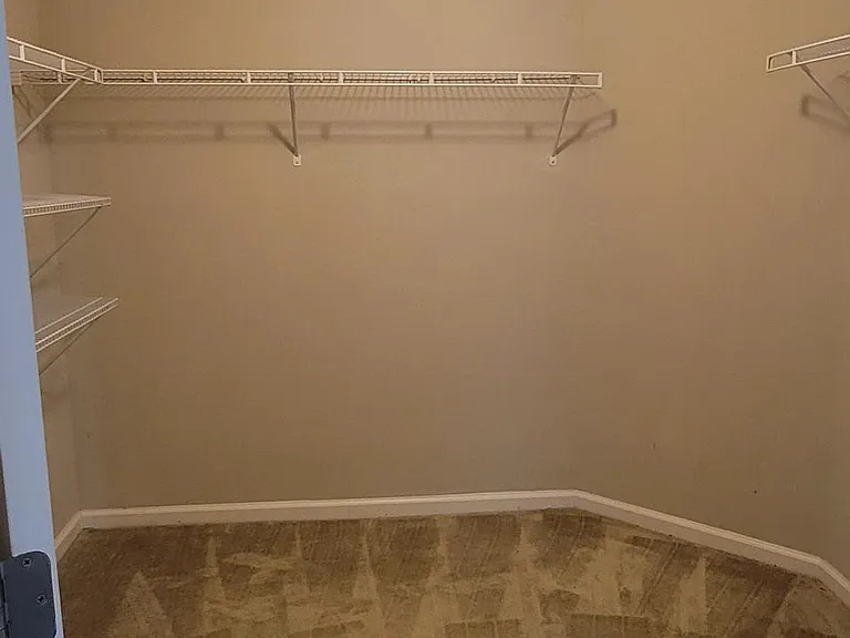 Master bedroom walk-in closet