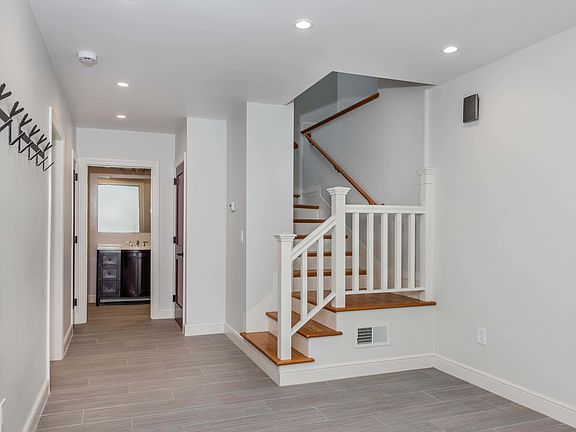Entry way with large welcoming space