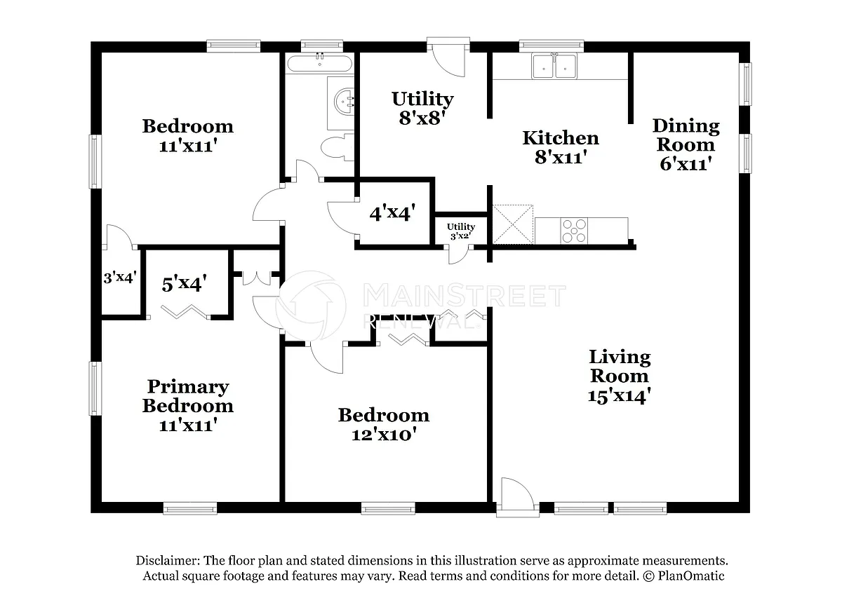 Floor Plan - 3319 Palmer Ln