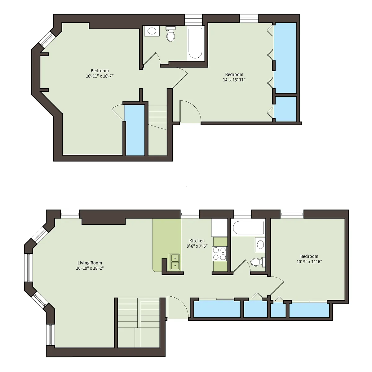 Floor plan crnl3bd