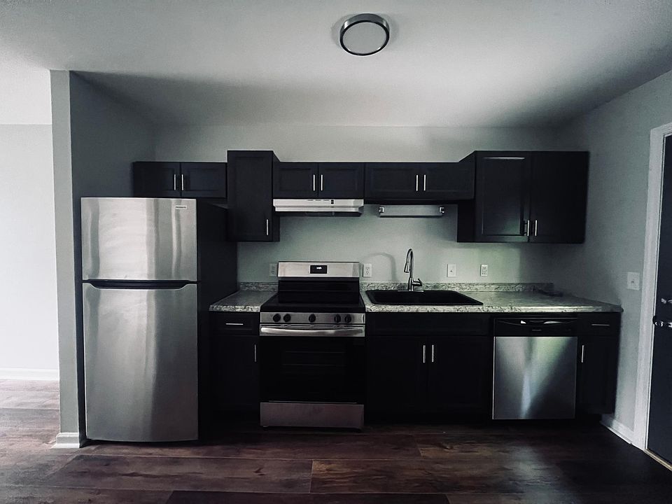 New kitchen appliances and cabinets!