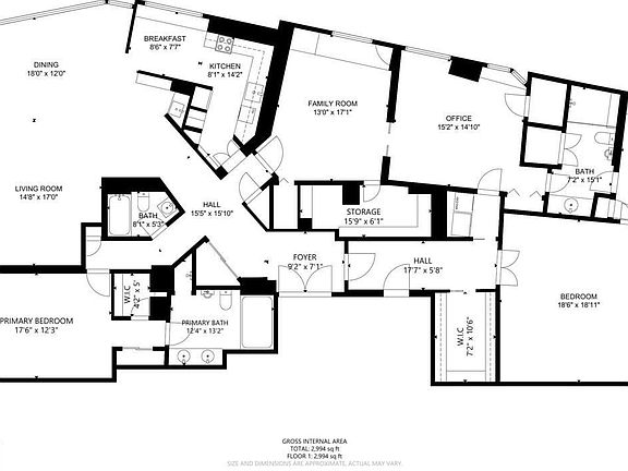 3rd image of 1200 Crystal Dr #1413-1414