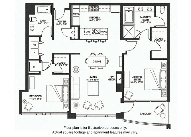 Floor plan B16 South