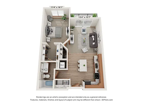 Floor plan Elm