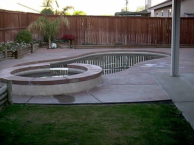 Enjoy this lovely Pool and Spa