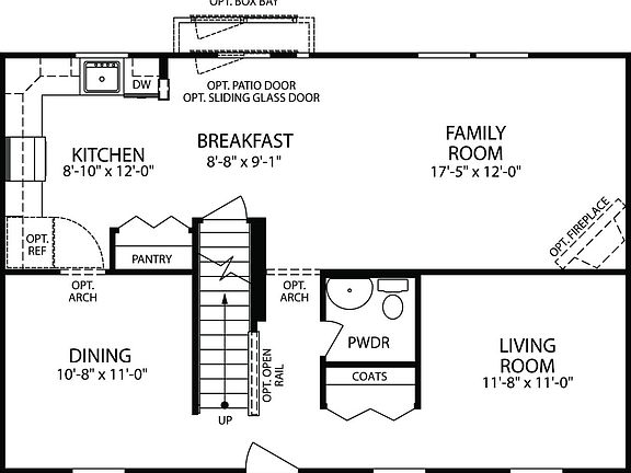 Elevation G,I,T - 1st Floor