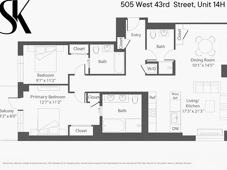 505 W 43rd St #14H — Photo 2