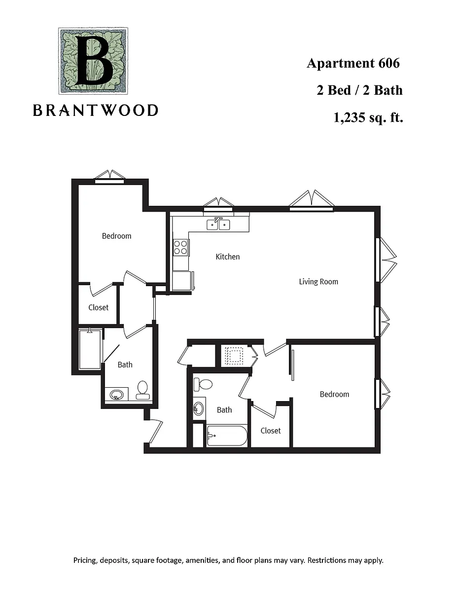 Floor plan 606