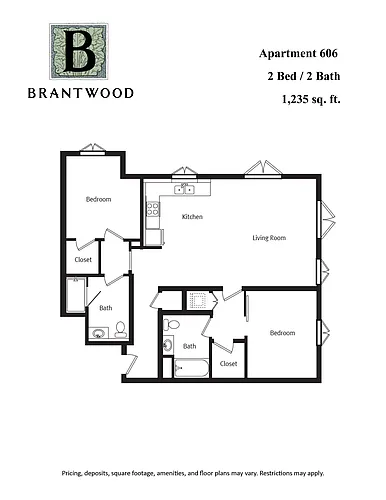 Floor plan 606