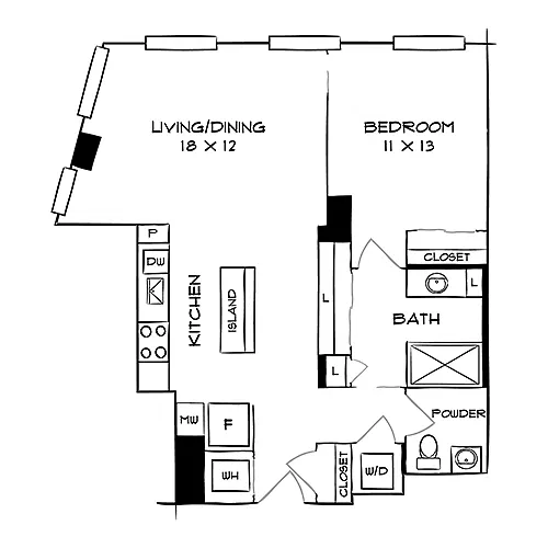 Floor plan Design 1G