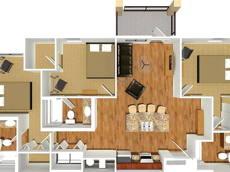 Junction D1 Three Bedroom Junction D1 Three Bedroom