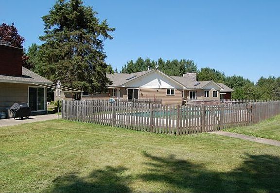 Back of house and Guest Cottage