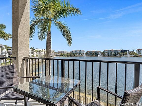 Relaxing view from private balcony.