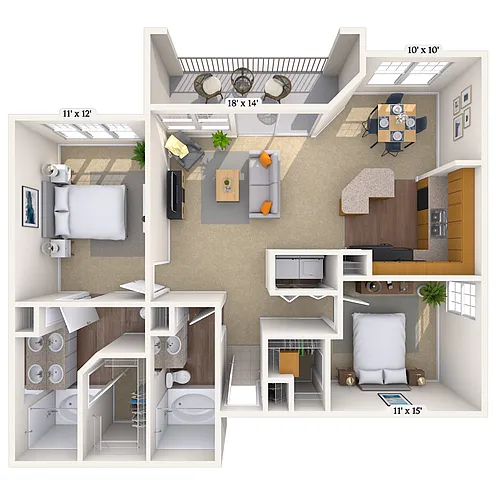Floor plan Tahoe