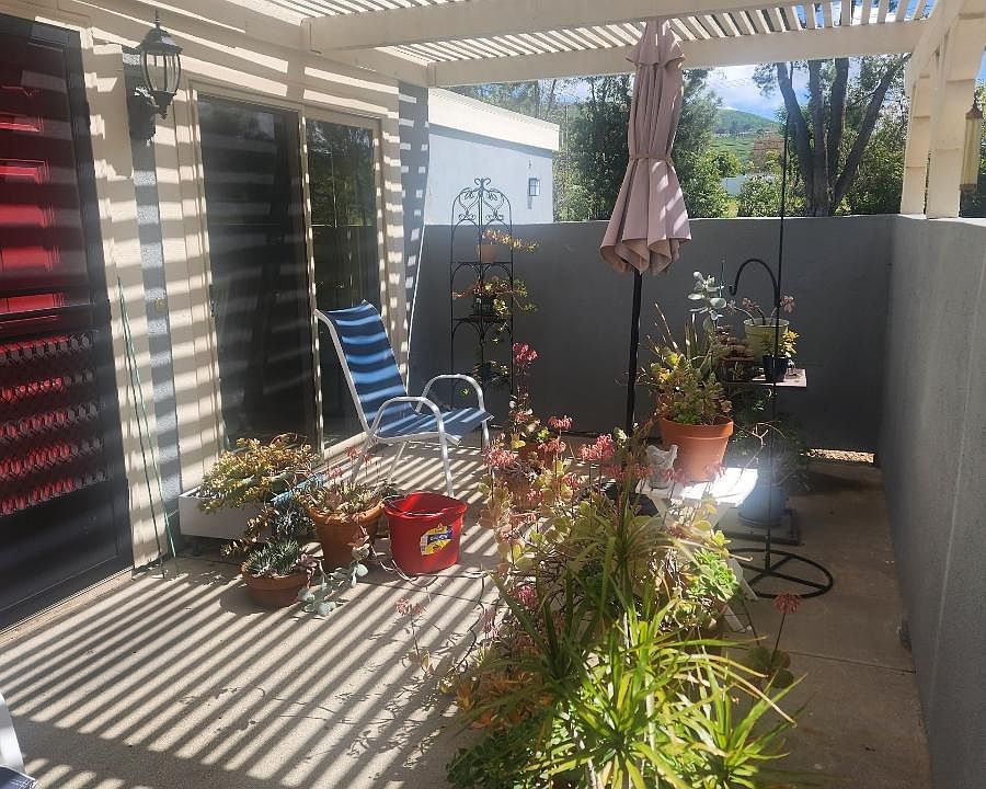 Private patio.