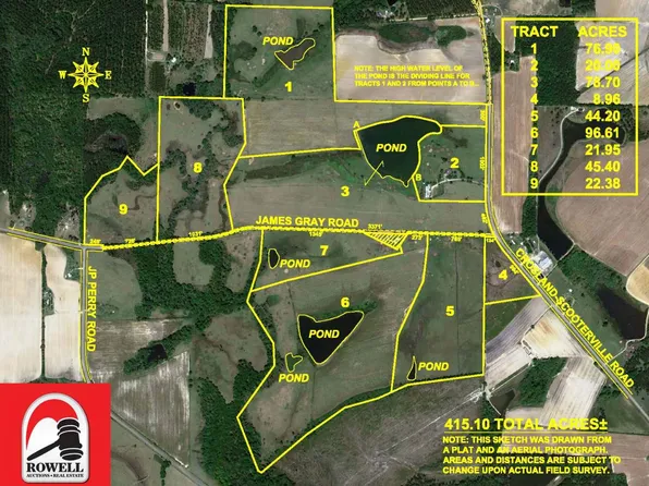 1051 Crosland Scooterville Rd, Omega, GA 31775