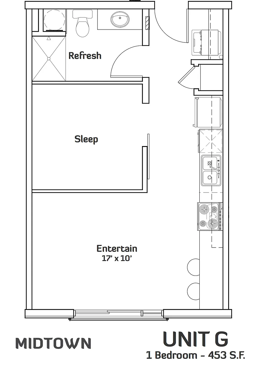 Floor plan G