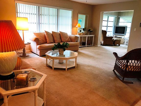 Bright, large living room