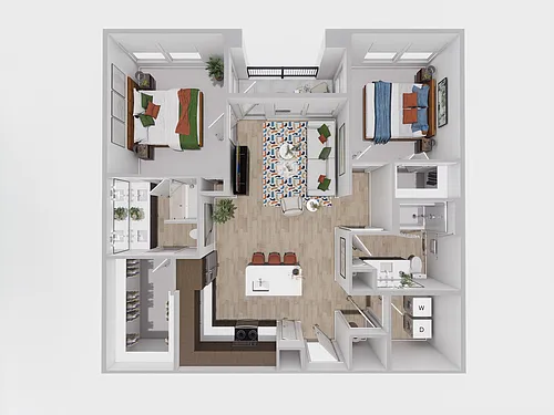 Floor plan Clemens