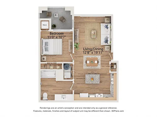 Floor plan 1A
