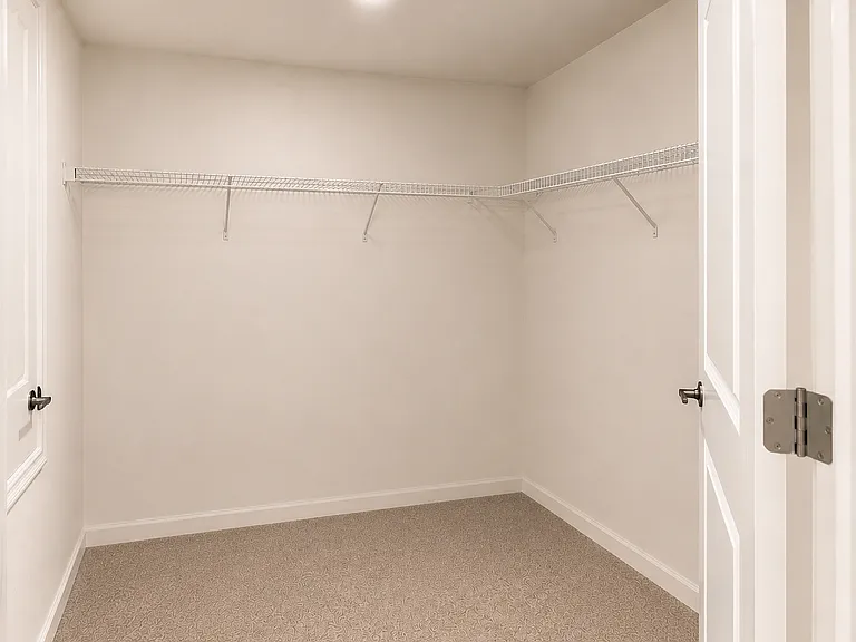 Primary closet