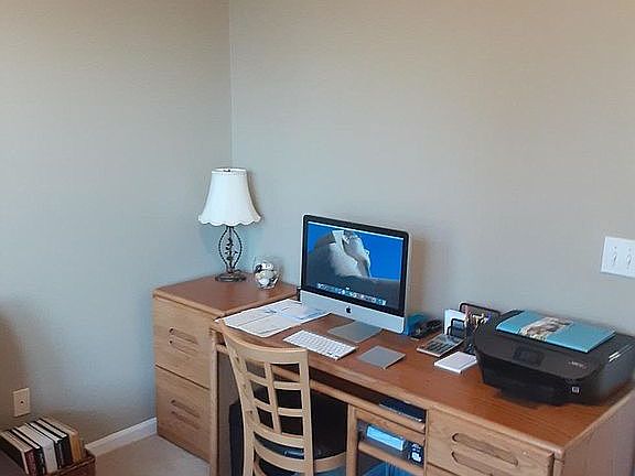 Third bed room as office