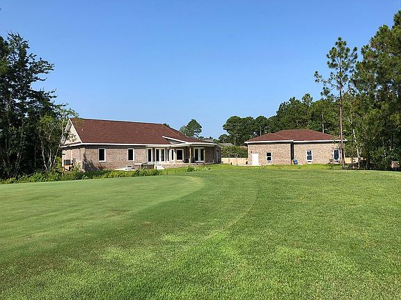 Golf green view