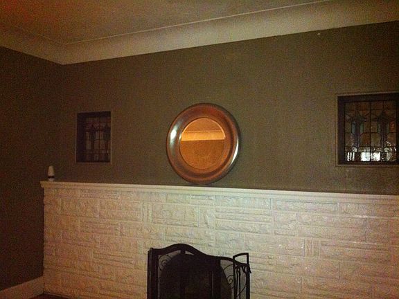 living room/ fireplace