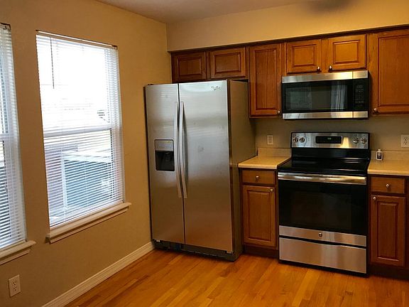 Kitchen with hardwood floors