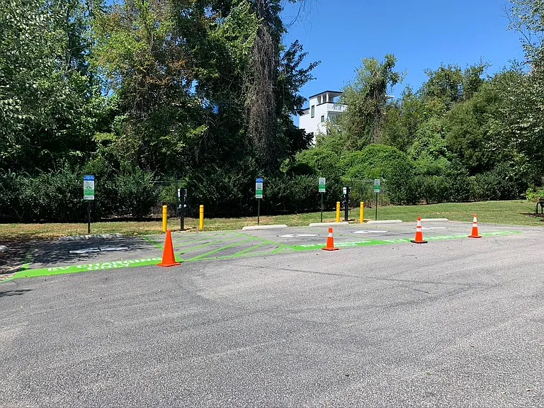 EV charging stations