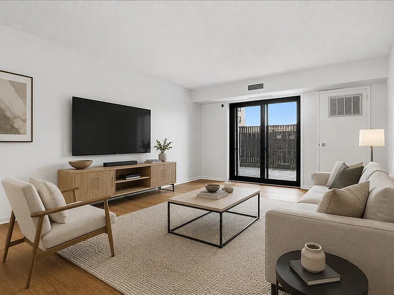 Virtually Staged Living room