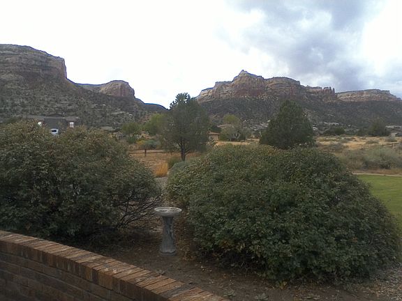 views from patio