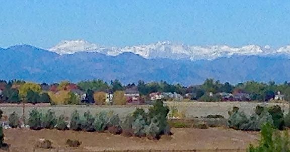 Mountain View from Deck
