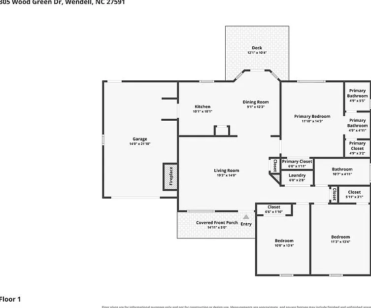 3 bed, 2.0 bath, 1294 sqft, $1,860 — Photo 2