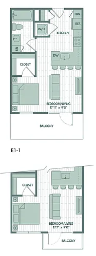 Floor plan E1