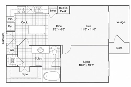 Floor plan A2