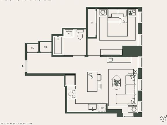 3rd image of 420 Carroll St #W506
