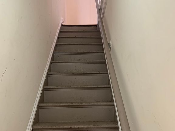Stairs from front door