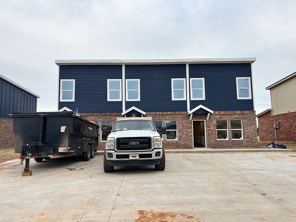 Unit E is the left most unit (with the trailer in front)