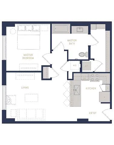 Floor plan The Victoria